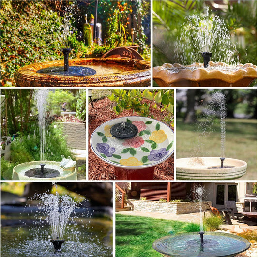 LAST DAY 49% OFF🔥Solar-Powered Bird Fountain Kit