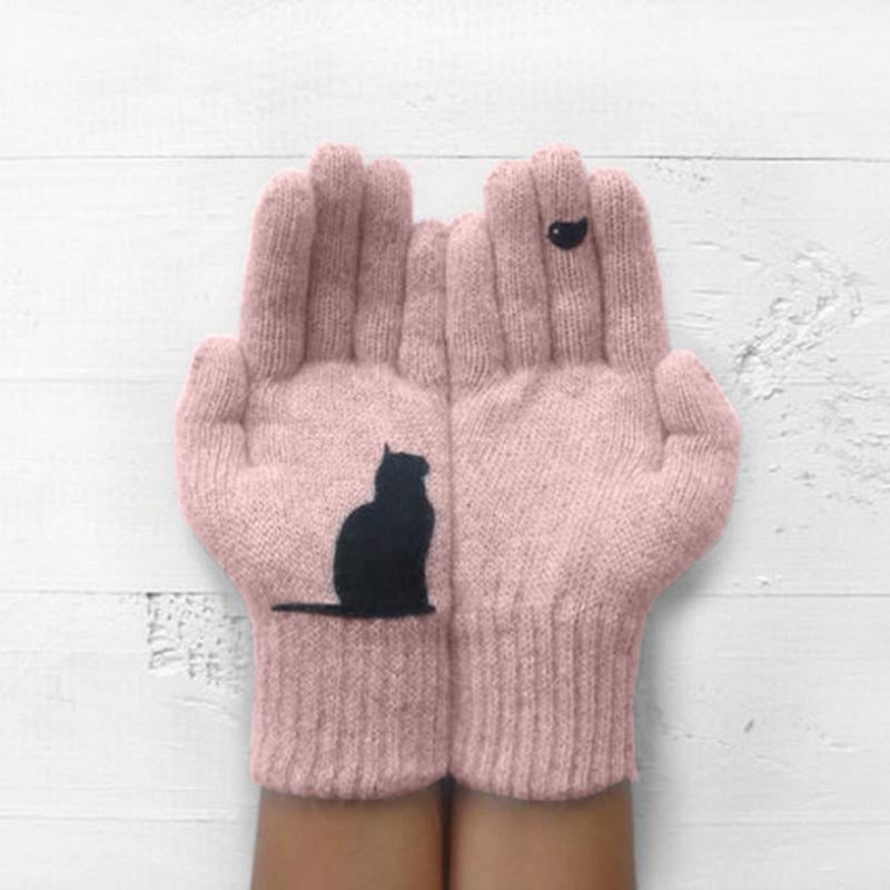 DJIWJDCDA ð¥Last Day 50% OFFð¥Cat Fan Cotton Gloves