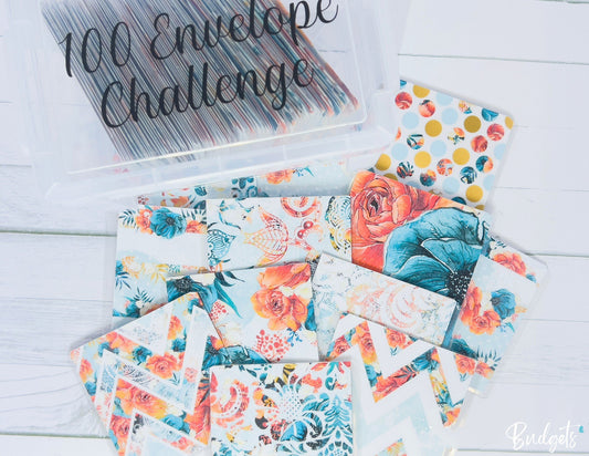 DJIWJDCDA ✉️100 Envelope Challenge Box Set|Easy And fun Way To Save $5,050