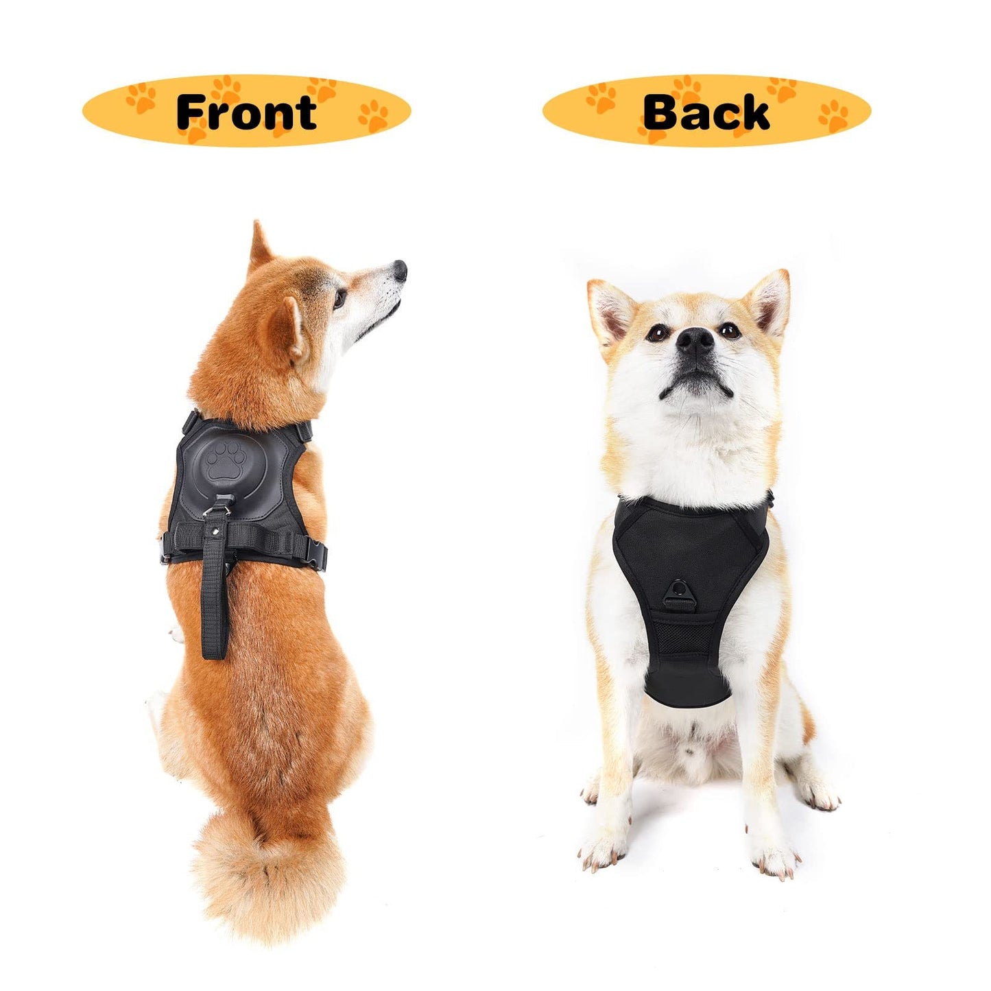 HOT SALEš„Dog harness and retractable lead in one set