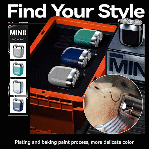 DJIWJDCDA 2023 New Upgrade Pocket Shaver USB Mini Shavers for Men Rechargeable Waterproof Compact Electric Razor for Home, Car, Travel