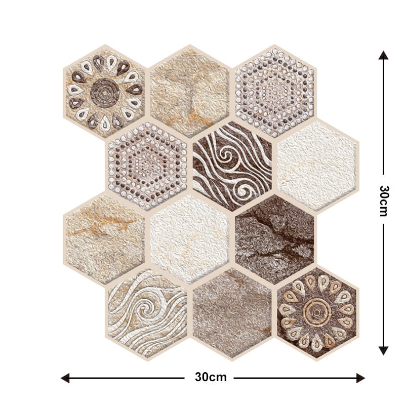 DJIWJDCDA 3D Peel and Stick Wall Tiles