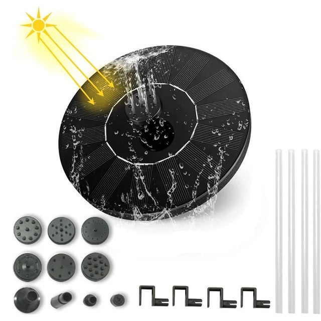 DJIWJDCDA LAST DAY 60% OFF🔥Solar-Powered Bird Fountain Kit