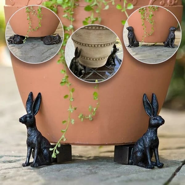 DJIWJDCDA 🔥Last Day 70% OFF - Cute Animal Shaped Pots Feet(🔥set of 3)