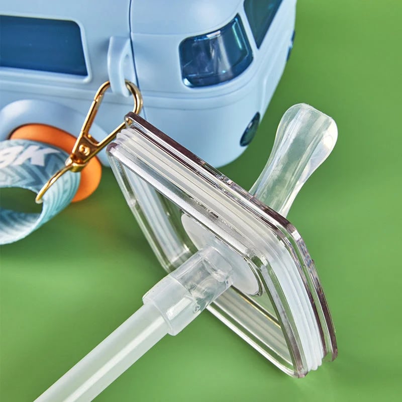 DJIWJDCDA Portable Water Cup in Bus Shape