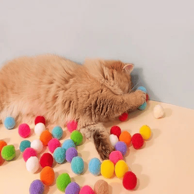 DJIWJDCDA (🔥Last Day Promotion- SAVE 48% OFF) To Spend More Time With Your Pets❤Plush Ball Shooting Gun