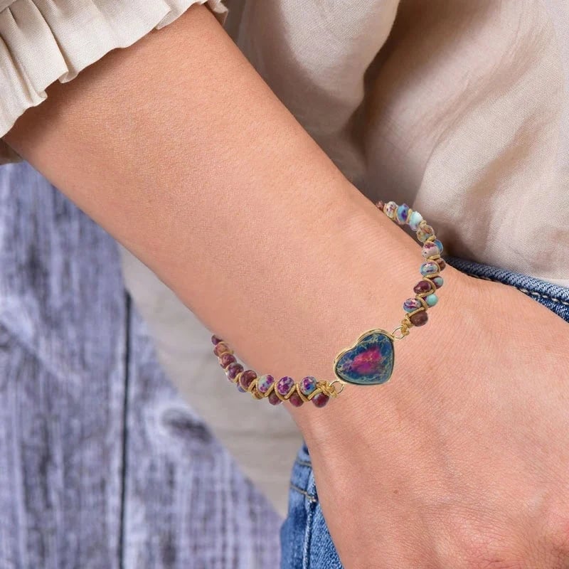 💖Passionate Heart Jasper Bracelet🎁