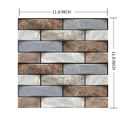 DJIWJDCDA 3D Peel and Stick Wall Tiles