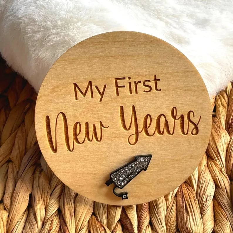 DJIWJDCDA Baby Milestone Sign Set(10PCS)