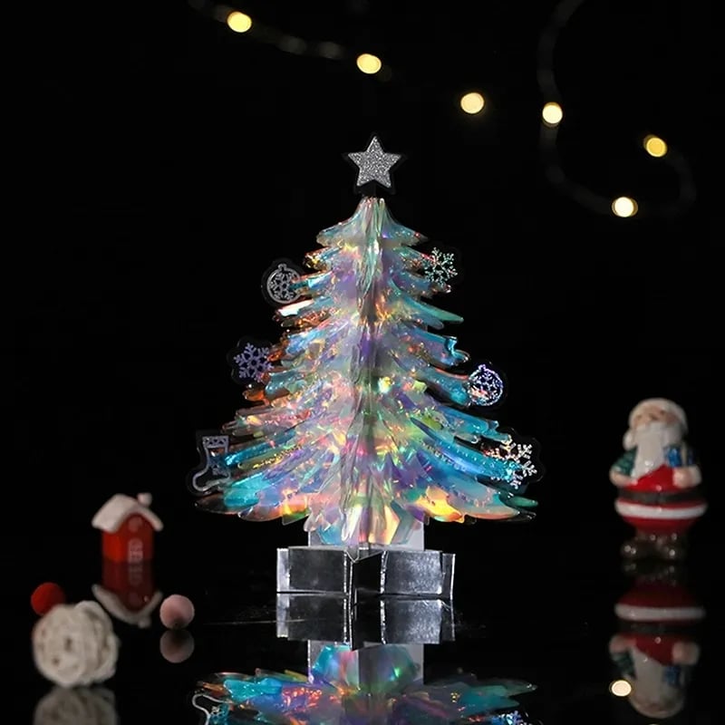 DJIWJDCDA Christmas Tree 3D Pop-Up Card