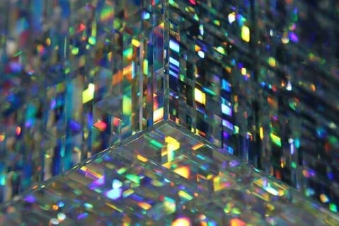 DJIWJDCDA ✨Fantasy magic chroma cube art decoration ornaments