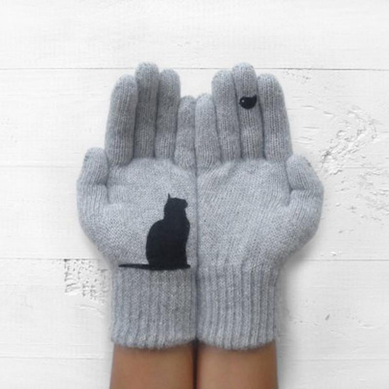 DJIWJDCDA 🔥Last Day 50% OFF🔥Cat Fan Cotton Gloves
