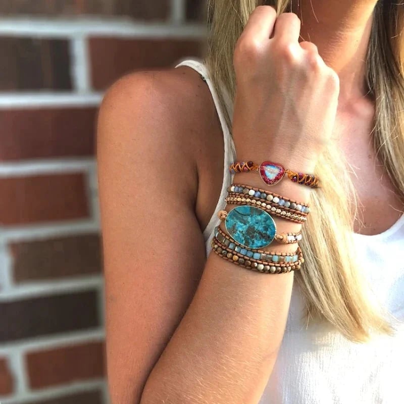 💖Passionate Heart Jasper Bracelet🎁