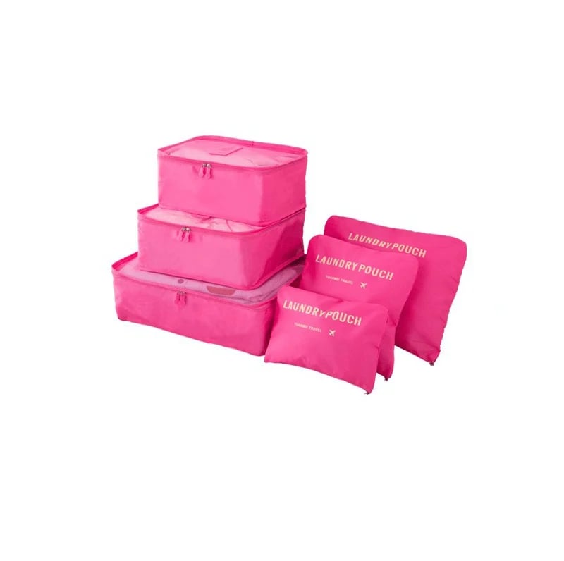 DJIWJDCDA ✈6 pieces portable luggage packing cubes🧳