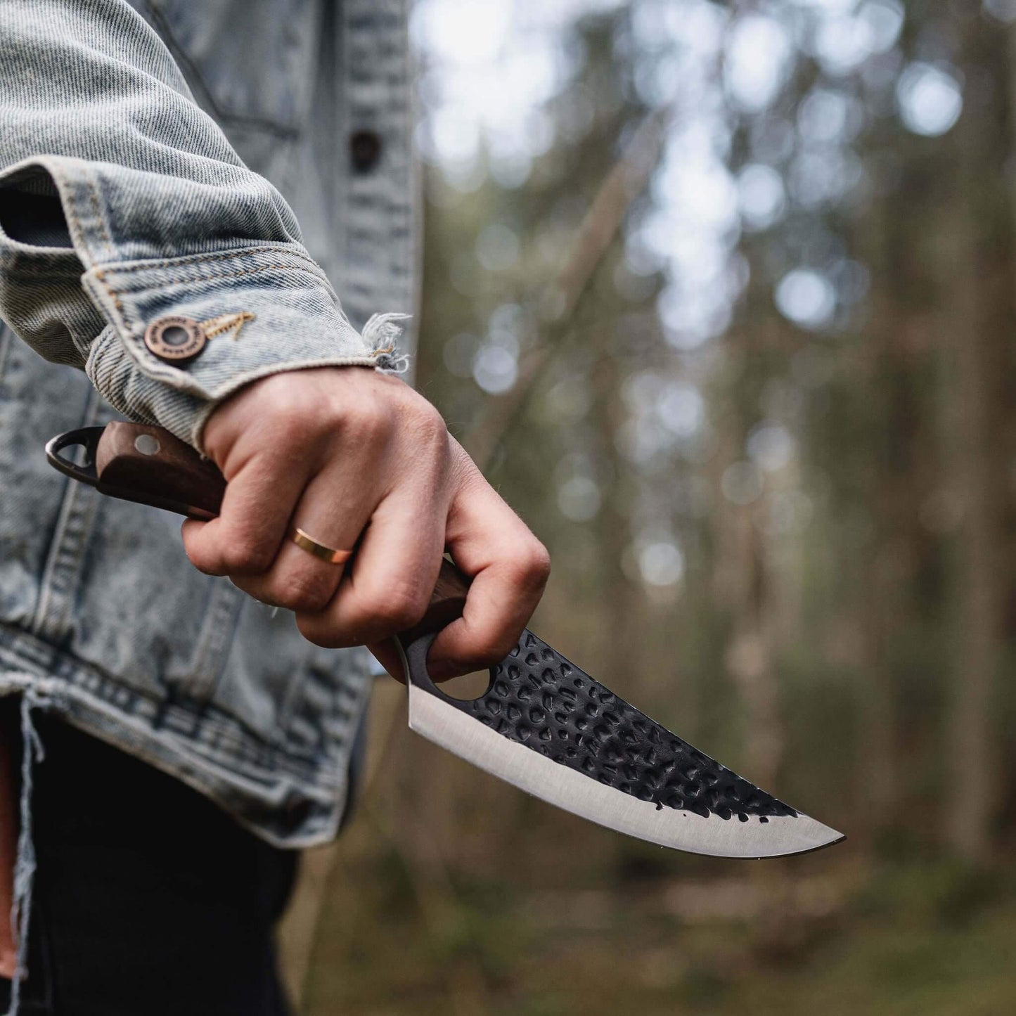 DJIWJDCDA Pure hand forged -Viking Knife