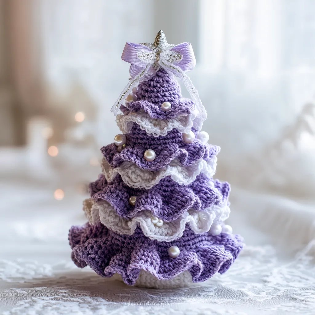 🎉BUY 3 GET 1 FREE🎄DIY Crochet Christmas Tree Kit – ✨Handmade Holiday Decoration Set