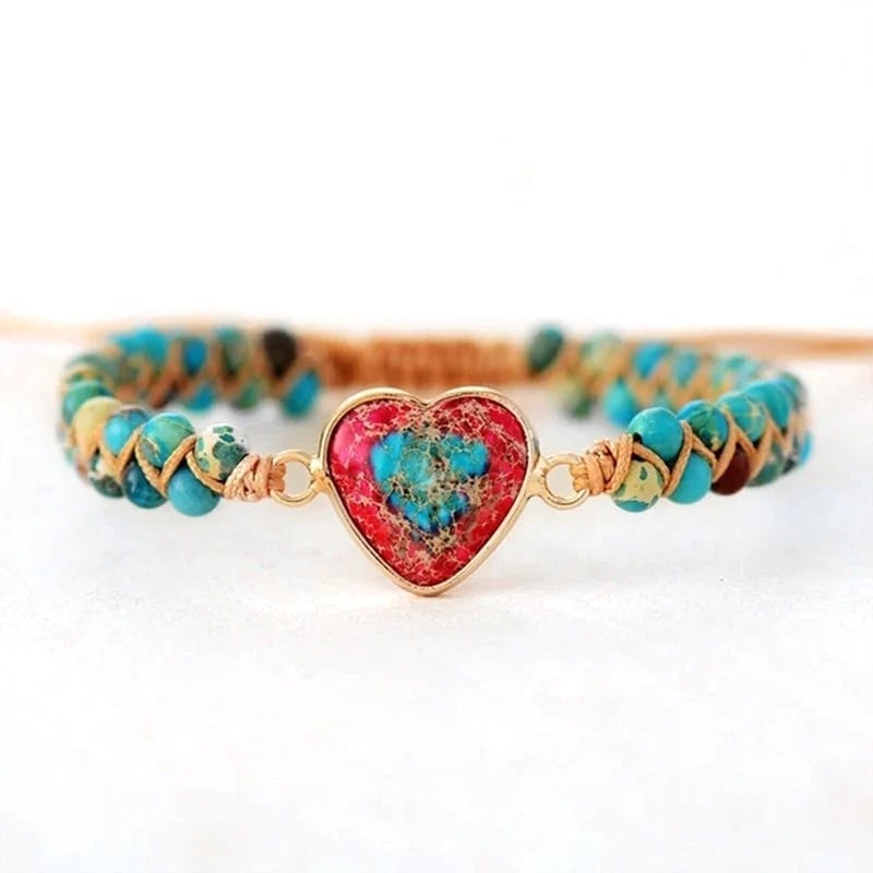 💖Passionate Heart Jasper Bracelet🎁