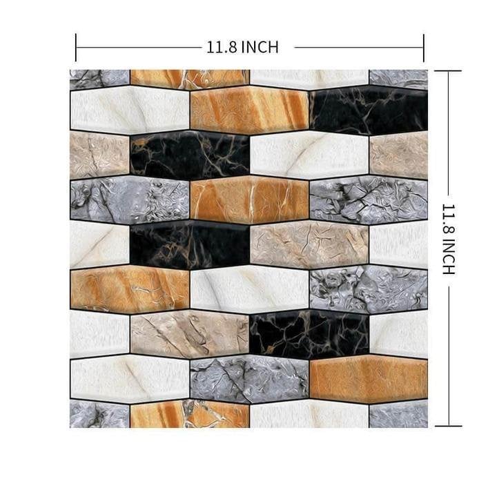 DJIWJDCDA 3D Peel and Stick Wall Tiles