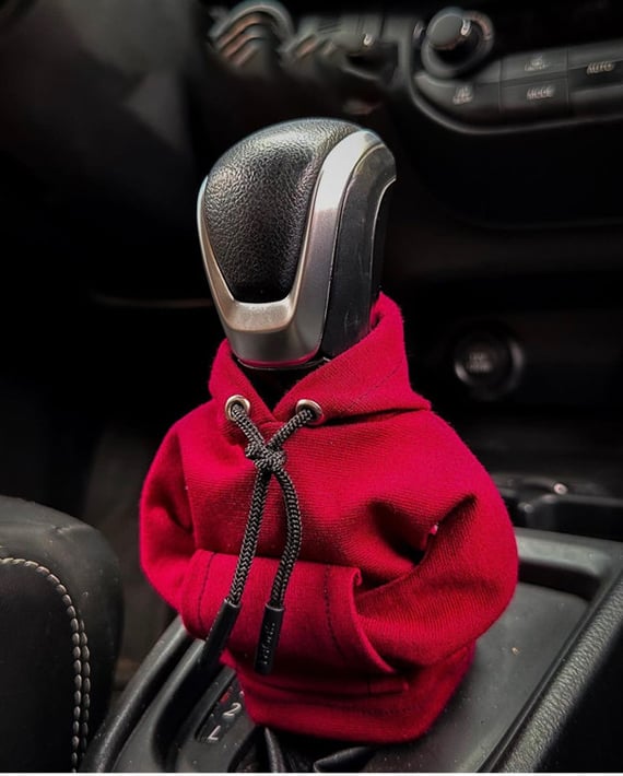 DJIWJDCDA Hoodie Car Gear Shift Cover