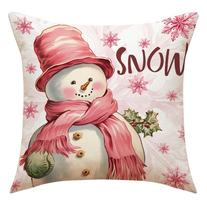 DJIWJDCDA 2023 New Pink Christmas Pillow Covers-New Christmas Home Products