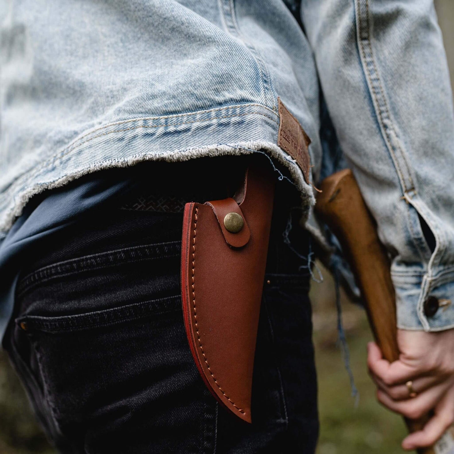 DJIWJDCDA Pure hand forged -Viking Knife