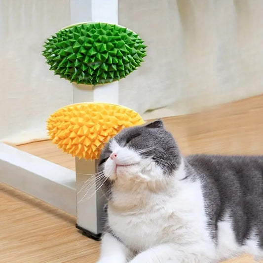 DJIWJDCDA (🔥Summer Sale - 47% OFF) Durian Self-Adhesive Cat Scratcher Toy