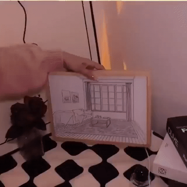 DJIWJDCDA 🖼️Lighting Painting Decoration