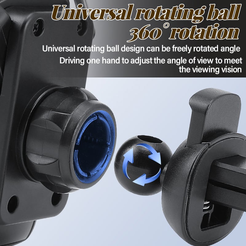 🔥HOT SALE - Carbon Fiber Sports Car Seat Phone Holder