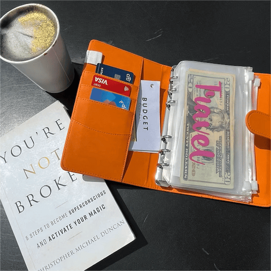 DJIWJDCDA 📒Budget Binder Book With Cash Envelopes