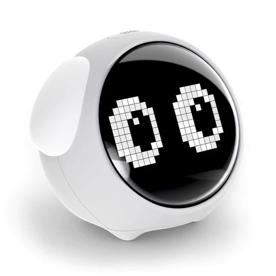 DJIWJDCDA Cute emoji alarm clock