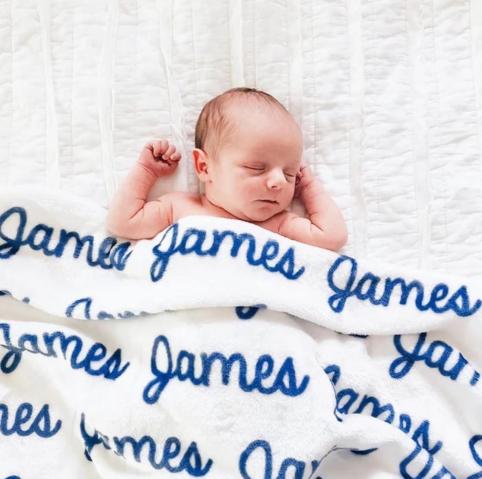 🎁LAST 1000 PIECES🎁High Quality Personalized Super Soft Name Family Blanket
