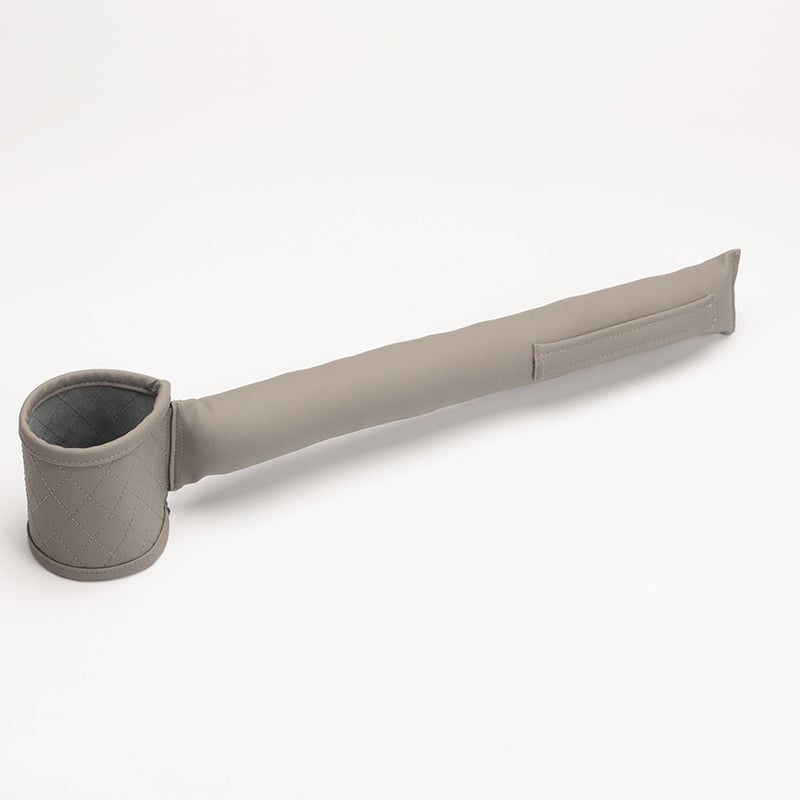 DJIWJDCDA 🚗Car Seat Gap Filler Pad Leather Console Side Pocket Organizer With One Cup🚗