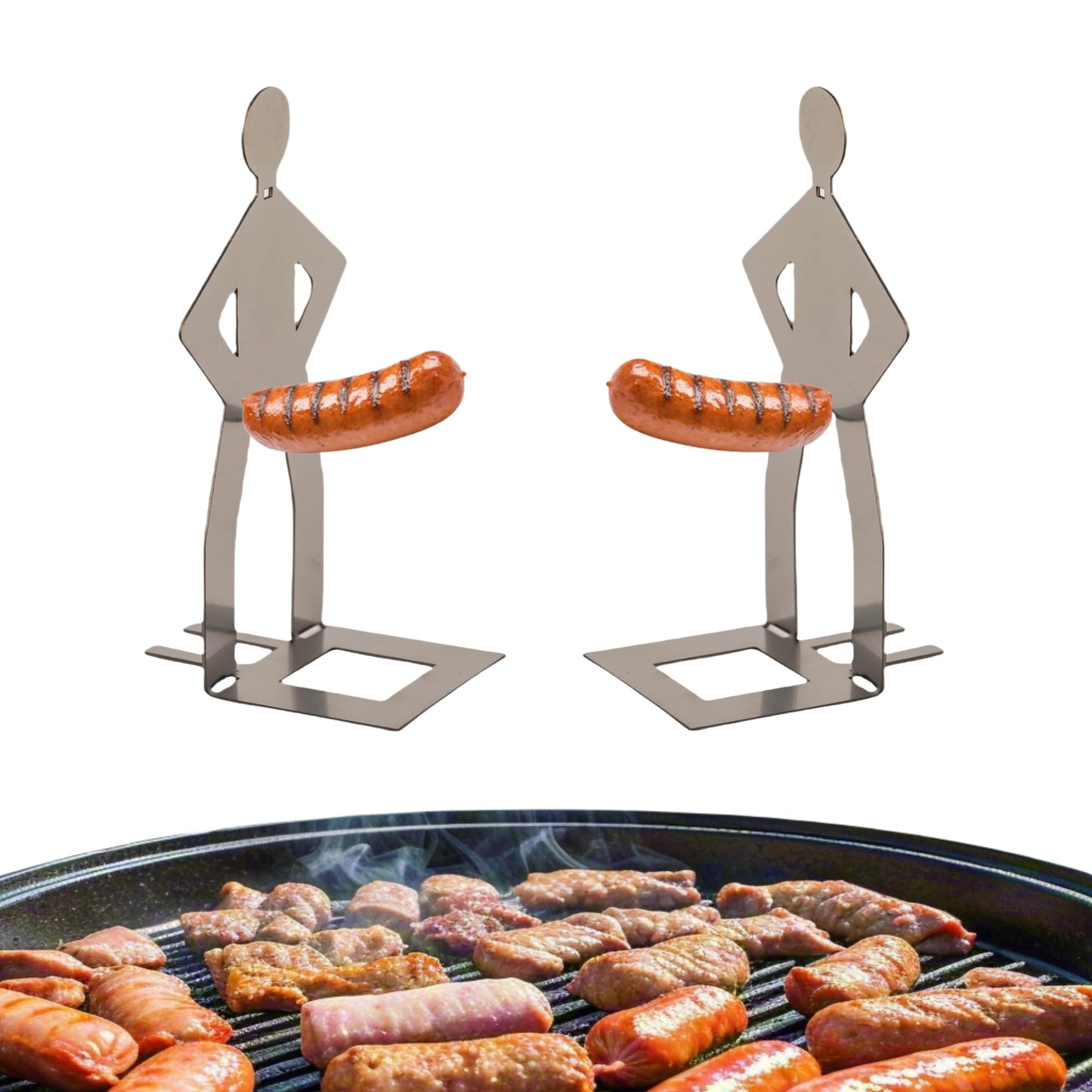 Stainless Steel BBQ Sausage Holder