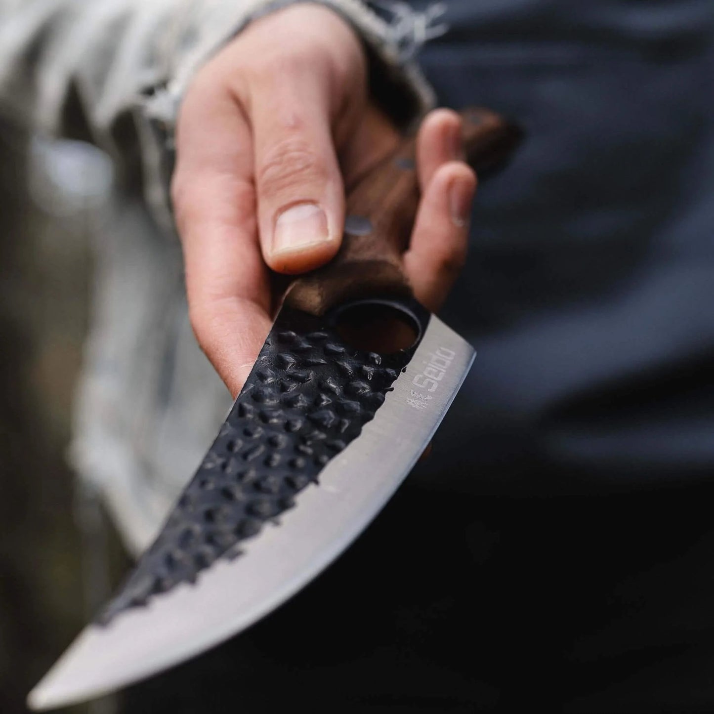 DJIWJDCDA Pure hand forged -Viking Knife