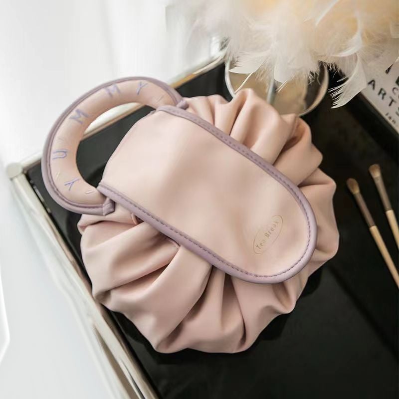 DJIWJDCDA ✨Lazy Drawstring Makeup Fashion Handbag