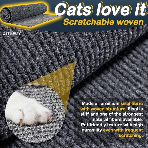 Free-cut Self-adhesive Cat Scratching Pad