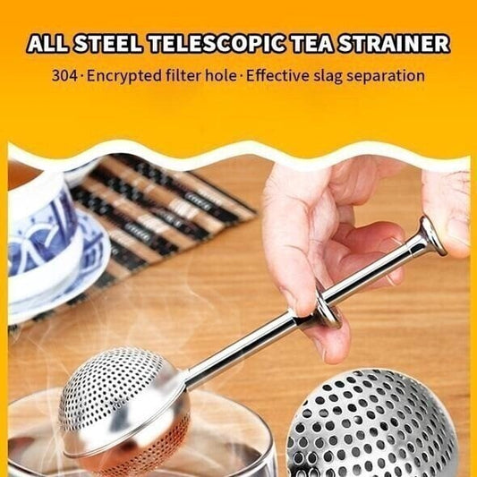 DJIWJDCDA 🔥(New Year Hot Sale - Save 40% OFF) Long-Handle Tea Ball Infuser-Buy 3 Get 2 Free & Free Shipping - $8.3 Each Only Today!