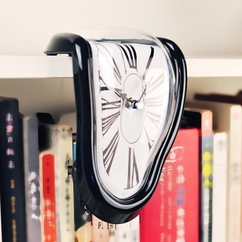 DJIWJDCDA Decorative Melting Clock