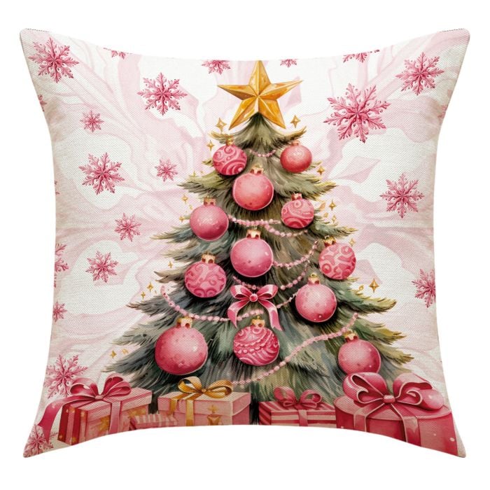 DJIWJDCDA 2023 New Pink Christmas Pillow Covers-New Christmas Home Products