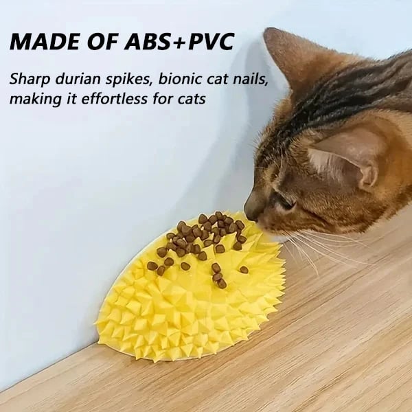 DJIWJDCDA (🔥Summer Sale - 47% OFF) Durian Self-Adhesive Cat Scratcher Toy