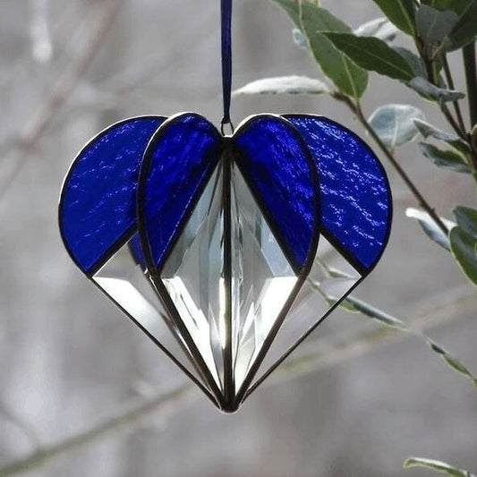 DJIWJDCDA Early Valentine's Day sale-Stained Heart-shaped Suncatcher-BUY 2 FREE SHIPPING