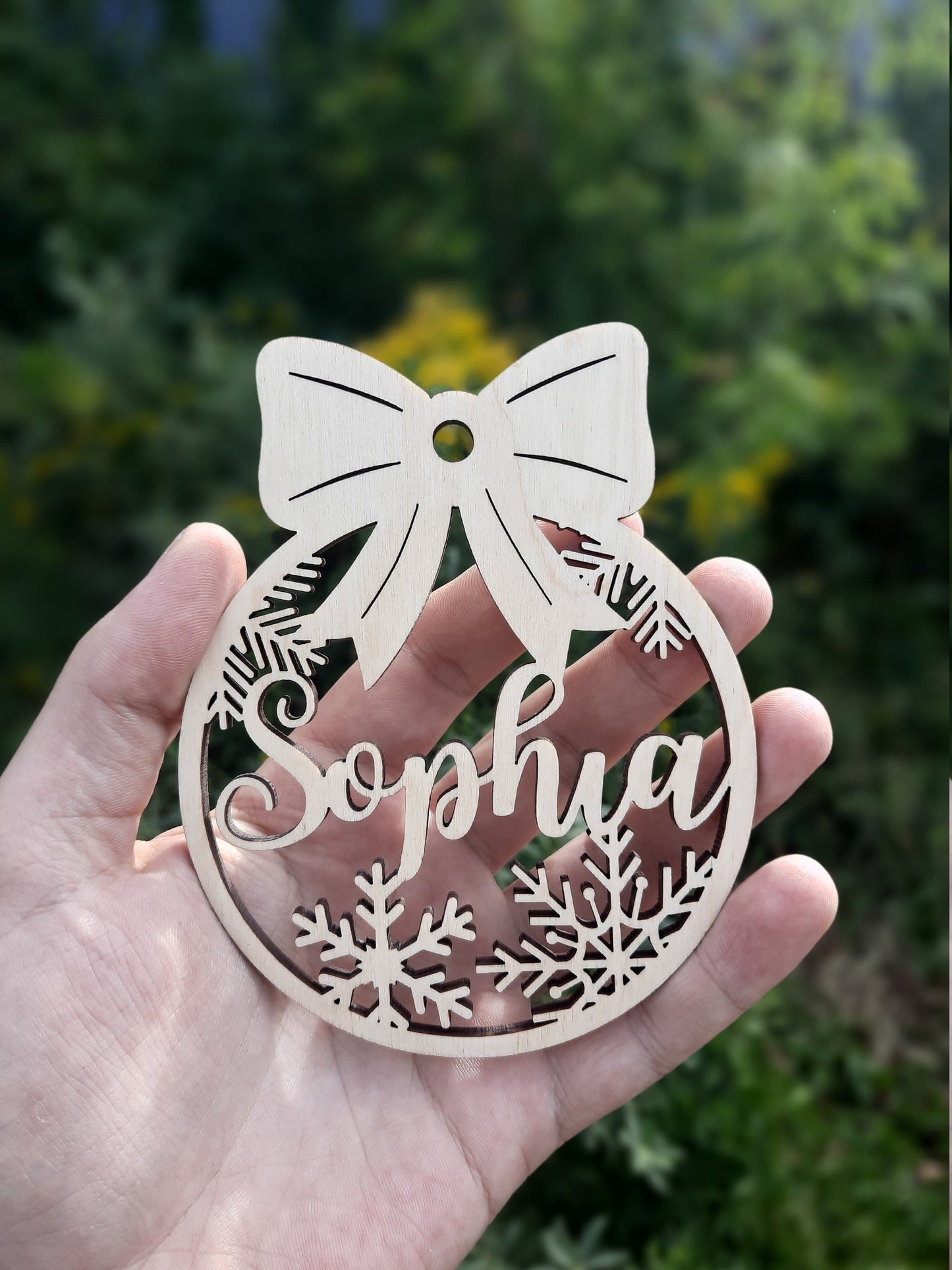 DJIWJDCDA 🎄Personalized Christmas Ornaments - perfect for every friend and family member