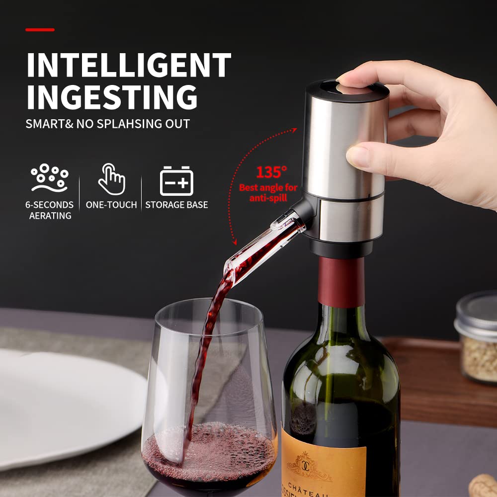 DJIWJDCDA 🔥2024 HOT SALE - Electric Wine Aerator Pourer