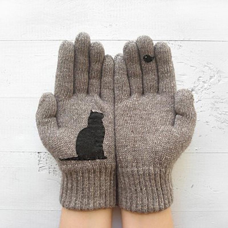 DJIWJDCDA 🔥Last Day 50% OFF🔥Cat Fan Cotton Gloves