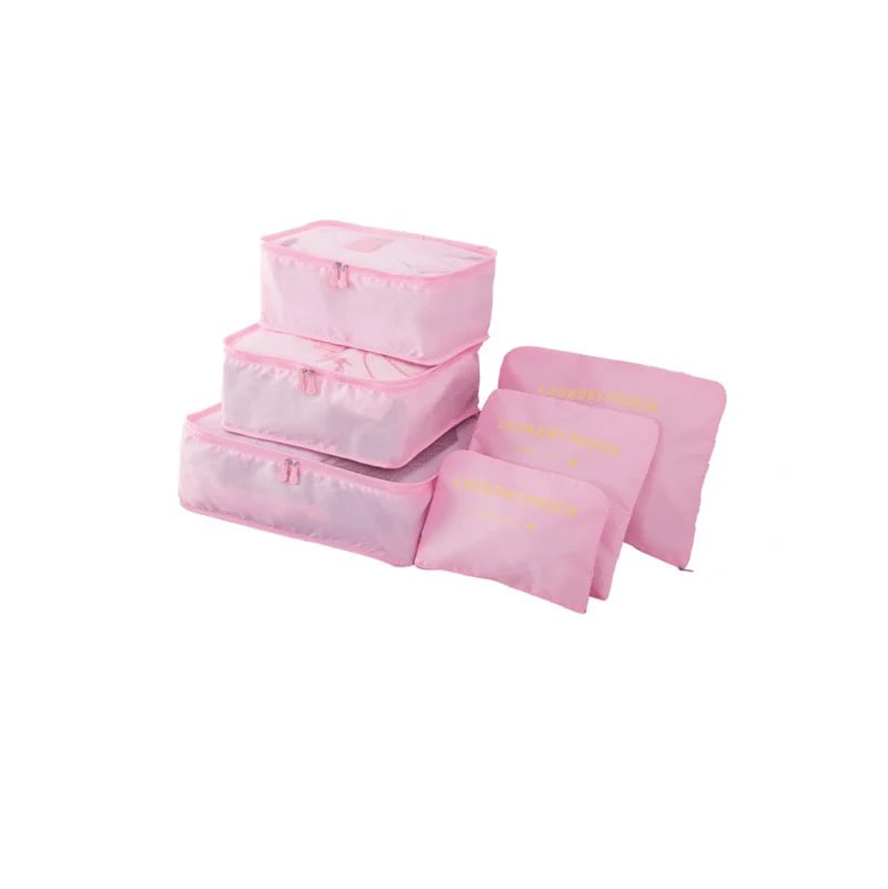 DJIWJDCDA ✈6 pieces portable luggage packing cubes🧳