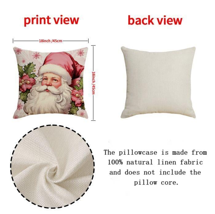 DJIWJDCDA 2023 New Pink Christmas Pillow Covers-New Christmas Home Products