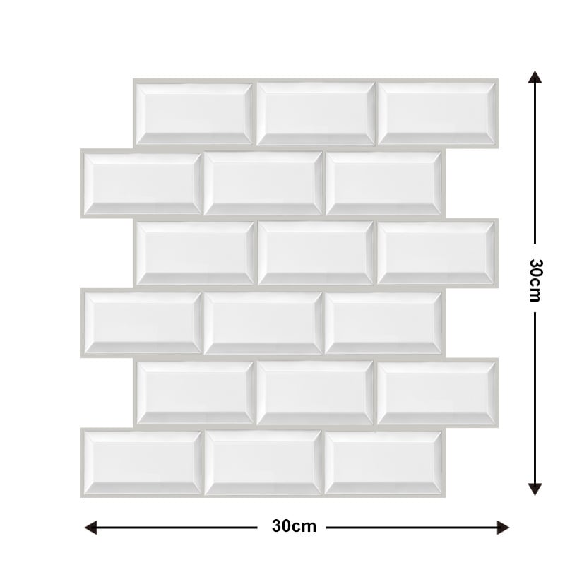 DJIWJDCDA 3D Peel and Stick Wall Tiles