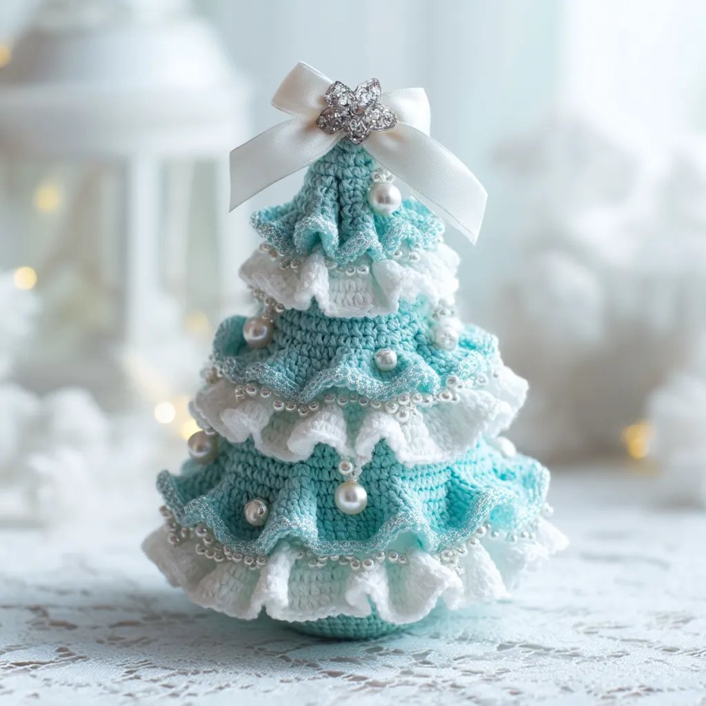 🎉BUY 3 GET 1 FREE🎄DIY Crochet Christmas Tree Kit – ✨Handmade Holiday Decoration Set