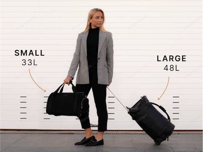 🧳 THE CONVERTIBLE DUFFLE GARMENT LUGGAGE