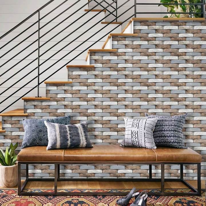 DJIWJDCDA 3D Peel and Stick Wall Tiles